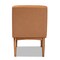 Baxton Studio Sanford Mid-Century Modern Tan Faux Leather and Walnut Brown Finished Wood Dining Chair 184-11347-Zoro - alternate 2